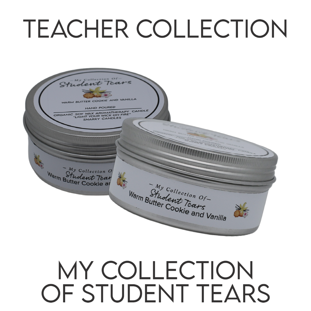 My Collection Of Student Tears 5 oz Organic Soy Way Candle