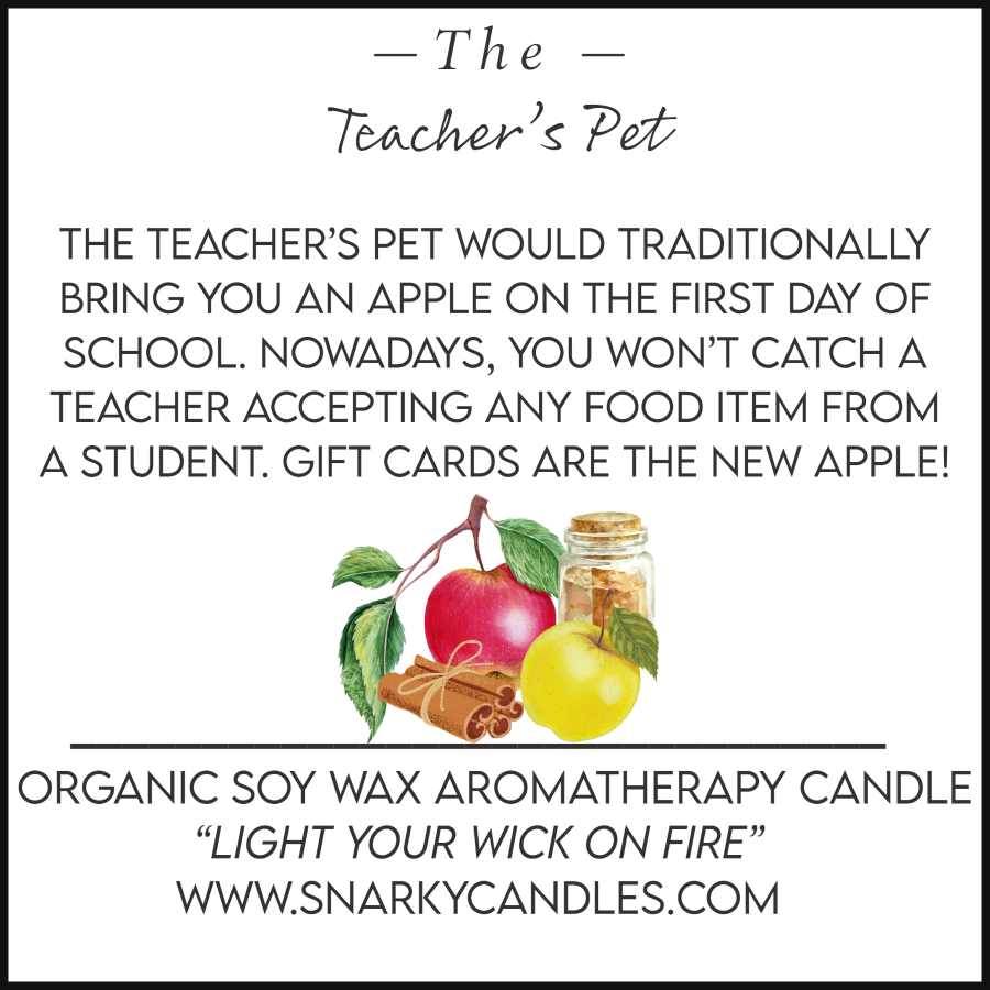 Teacher's Pet 14 oz Organic Soy Wax Candle