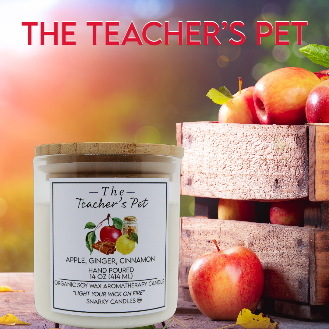 Teacher's Pet 14 oz Organic Soy Wax Candle